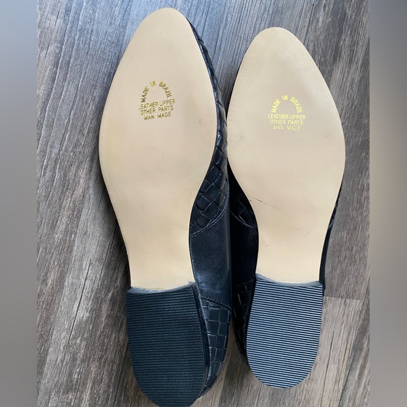 NWOT Regency Roberta Black Women's Flats Size 8.5M - Picture 6 of 10